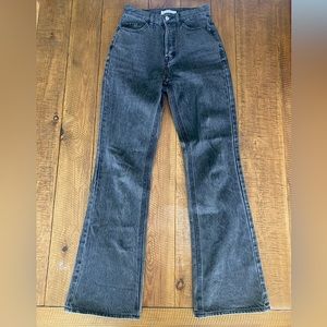 PacSun Eco Faded Black High Waisted Bootcut Jeans